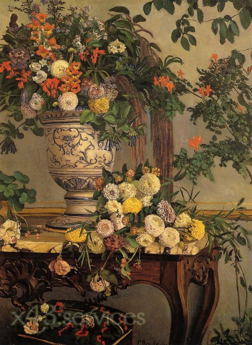 Frederic Bazille - Blumen - Flowers